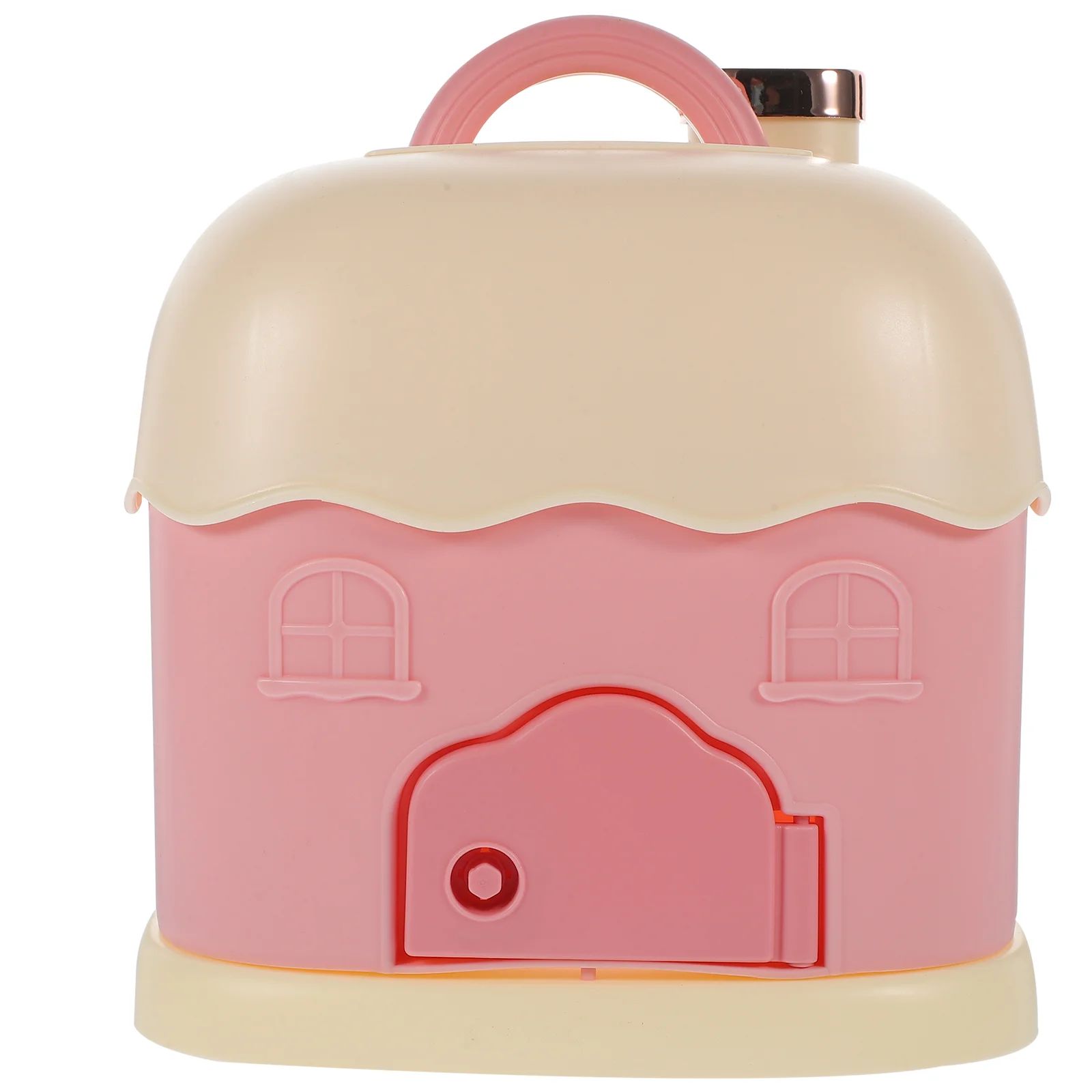 

Small House Portable Piggy Bank Coin for Kids Money Girls Cartoon Gift Cute Pp Boys Child Cottage
