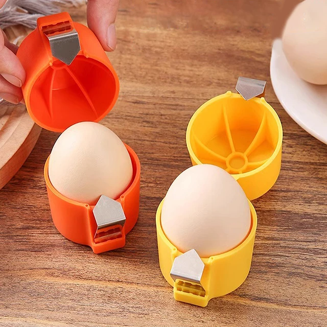 Eggshell Separator Handheld Eggshell Opener Household Egg Cutting Tool Portable Egg Cracking Tool For Home Kitchen Baking 2