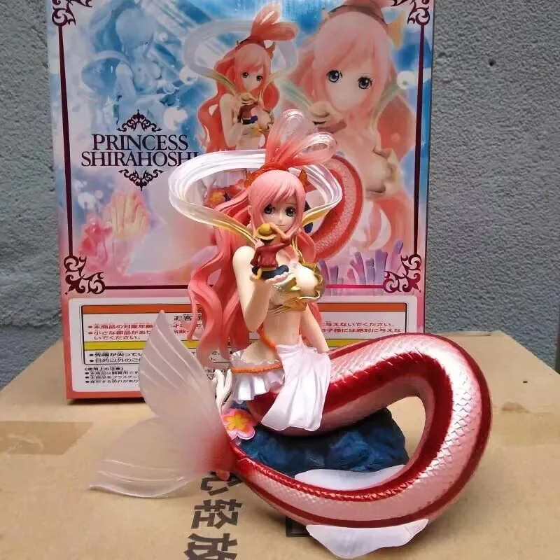 Original Anime Princesa Shirahoshi Action Figure, Lift Luffy PVC