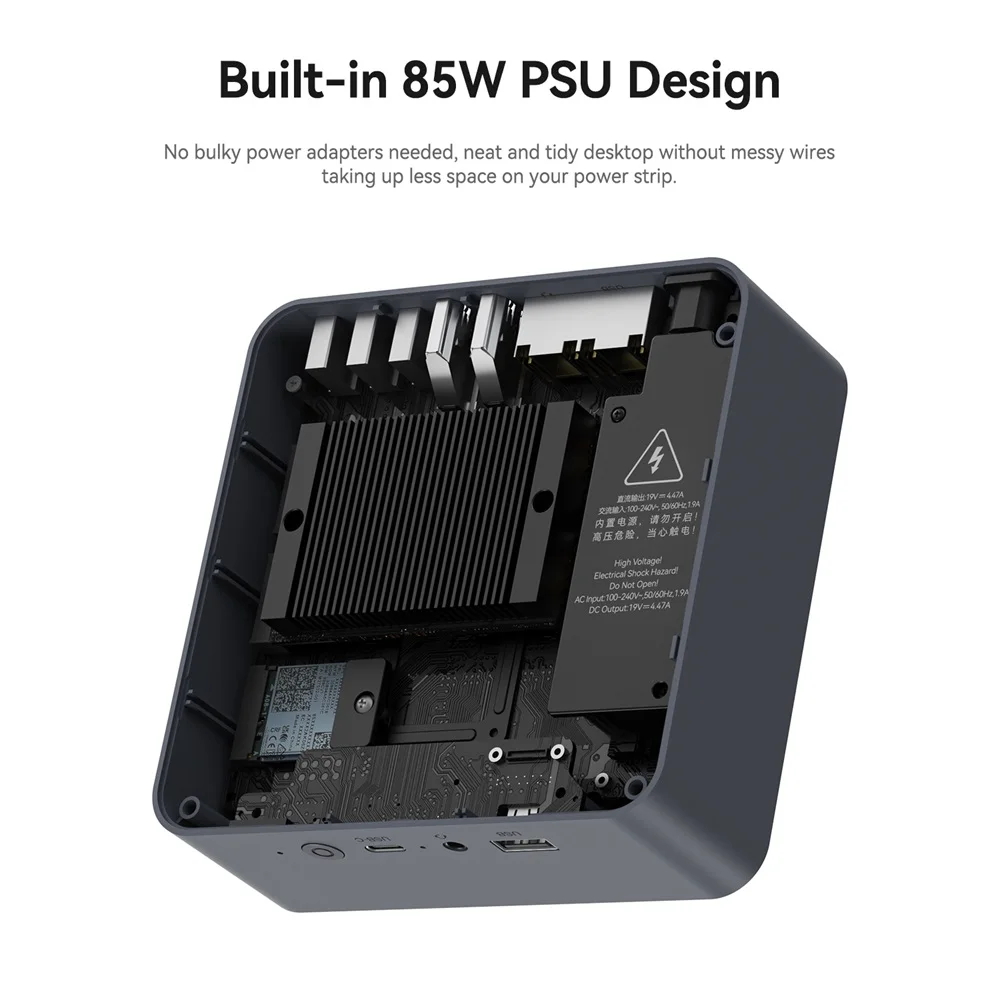 Intel Core i3 Processor 1220P Beelink EQi12 MINI PC DDR5 24G RAM 500G SSD WiFi6 4K HD Lan 1000M Desktop Computer VS SEi12 12450H 2