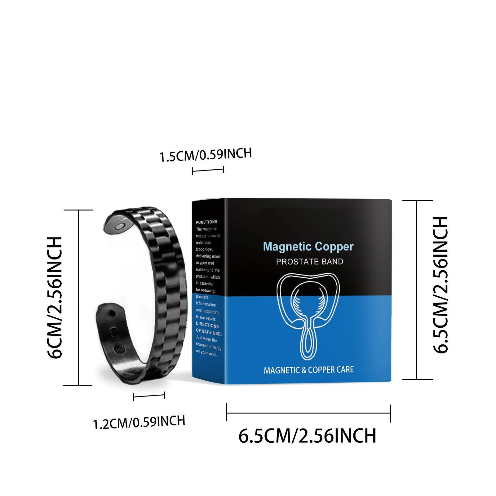 Magnetic Copper Prostate Bracelet Improves Blood Circulation Relieves prostate bracelet