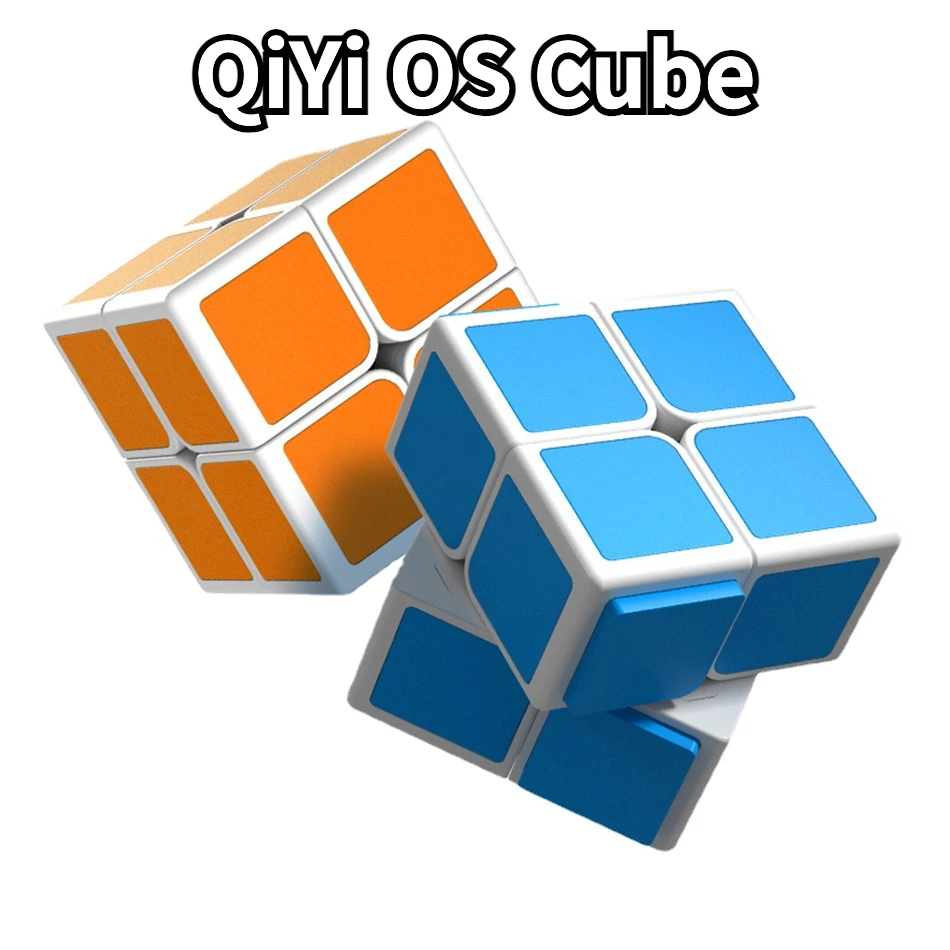 [Funcube] QiYi OS Cube 2x2x2 Magnetic Cube Professional Qiyi 2X2 OS Cubo Magico Puzzle POP Magic 2X2 Antistress Speed Puzzle