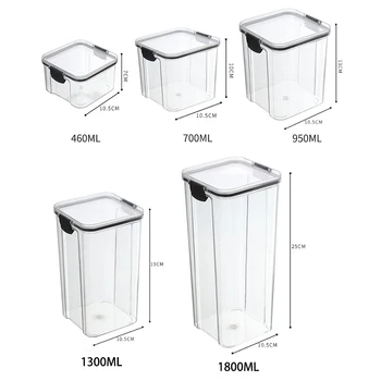 Airtight Kitchen Storage Jars 7