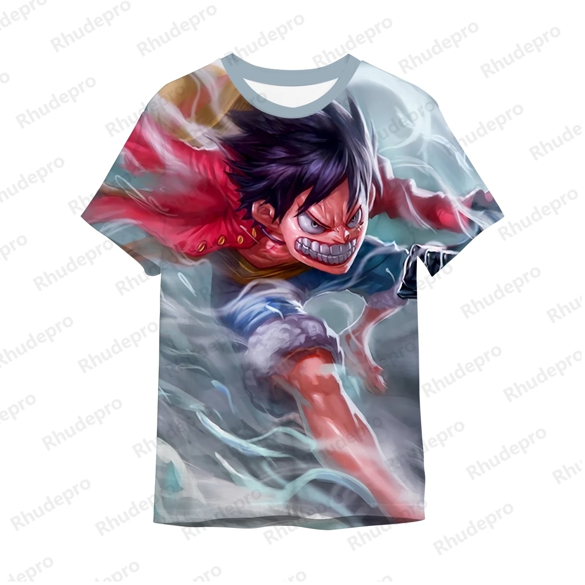 3D Printed Monkey D Luffy Roronoa Zoro One Piece Anime T Shirts Anime T Shirts