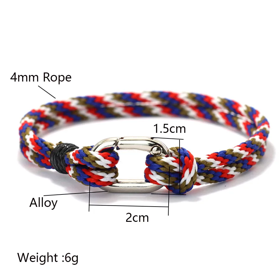 Handmade Ethnic Cord Men String Bracelet
