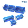 1 Piece WDH207/211/215/407/411/415 Din Rail Terminal Block Screw Junction Modular Universal Electrical Power Distribution Box 1