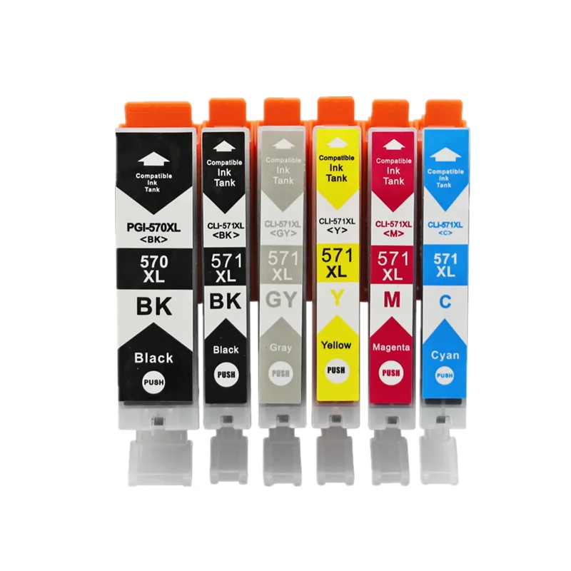 Cartuccia Comp. Con CANON CLI 571 XL Grey Grigio