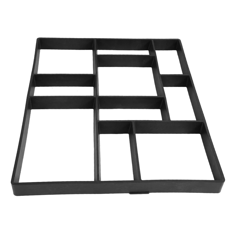 Garden DIY Plastic Path Maker Mold Road Paving Cement Mould Brick Stone