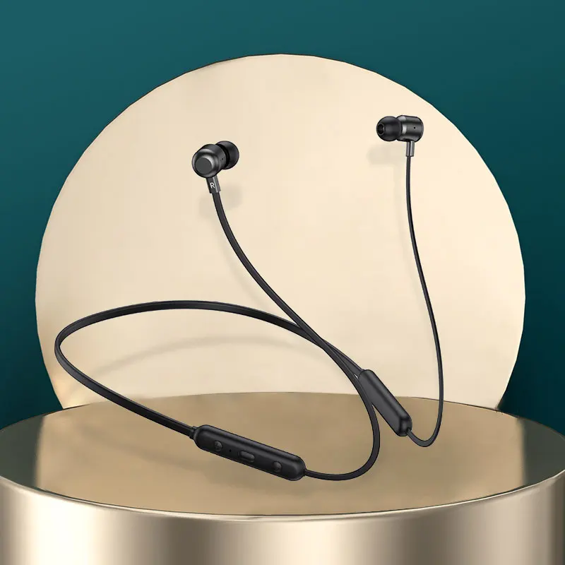 Bluetooth 5.1 беспроводные наушники с Mircophone портативные шейным ободом Спортивная
