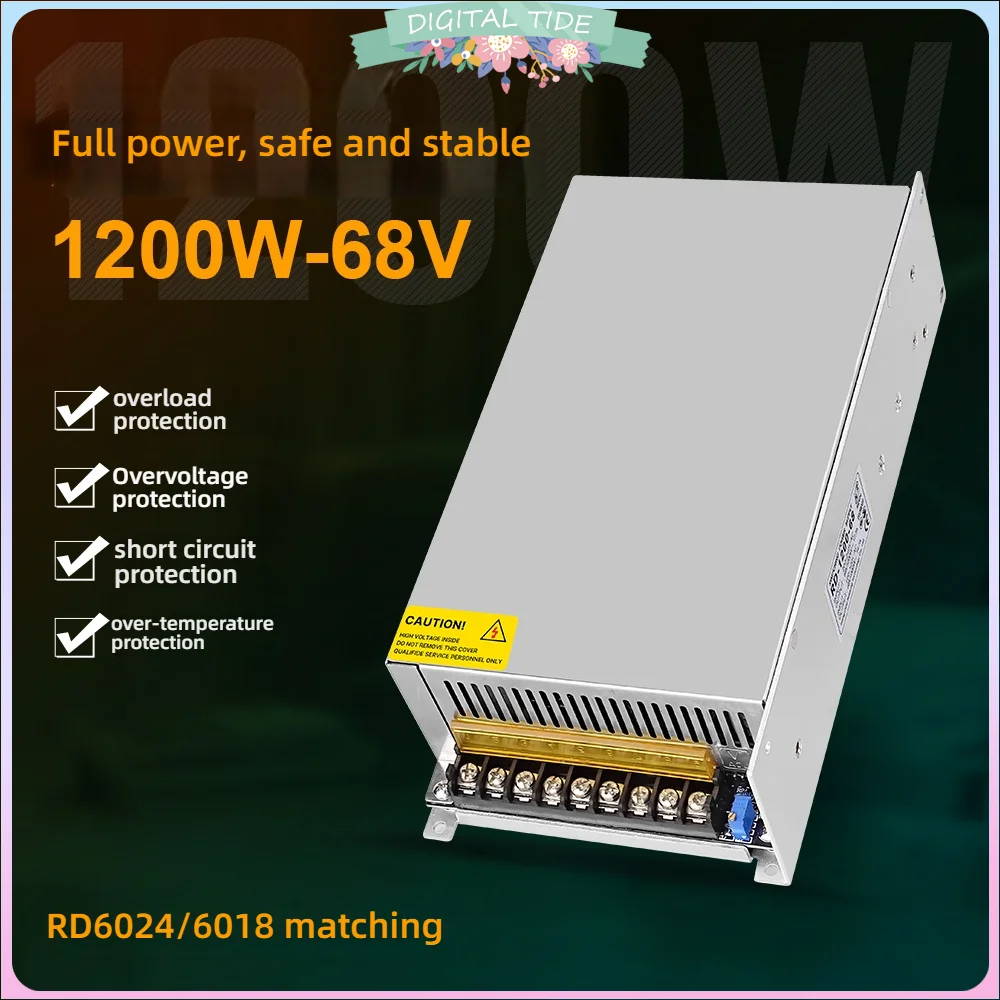 RD Switching Power Supply 400W-1500W SMPS CNC Adjustable Voltage For RD6006W RD6018W RD6012W RD6024W RD6030W