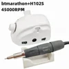 65W BT Marathon Champion-3 Manicure Machine 45K 35K H37L1 H200 Handle Electric Nail Drill Milling Cutter Polishing Nail File Set 3