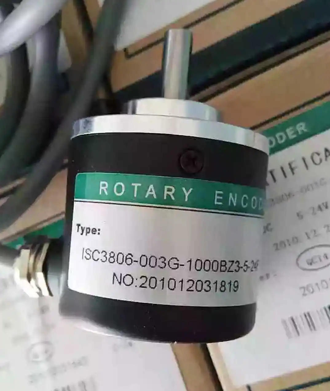 

ISC3806-003G-2500BZ1-5-24F, HEDSS Hyde Encoder
