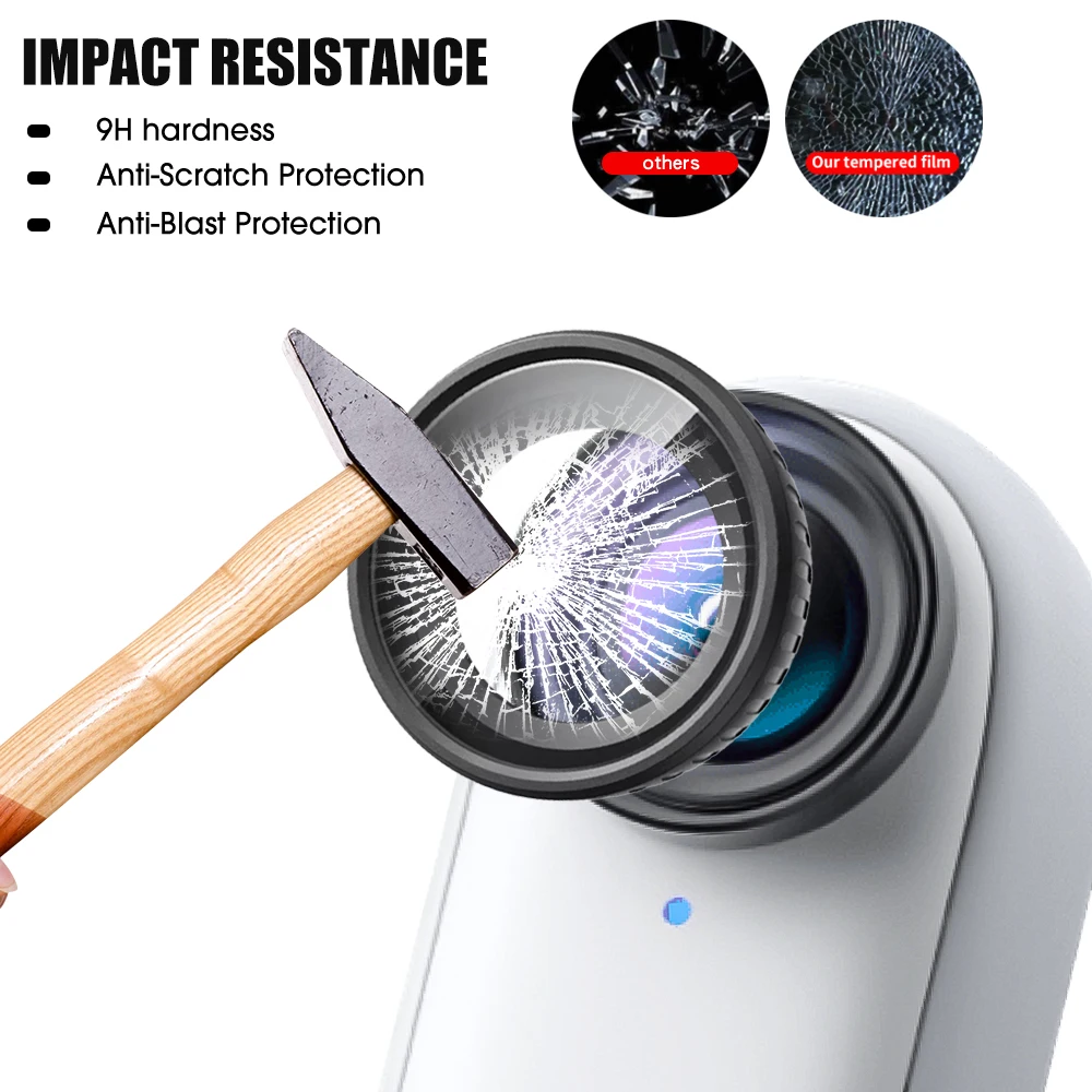 For Insta360 GO 3S Lens Guard Case Anti-Scratch Protective Glass Cover Len Protector for Insta 360 GO3S Cameras Accessories