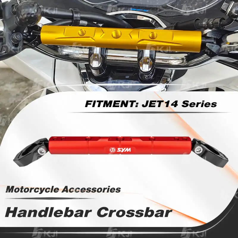Per Sym Jet14 200/125/50 Manubrio Crossbar 22Mm Universal Balance Bar Staffa Extender Extension Accessori Moto Parti