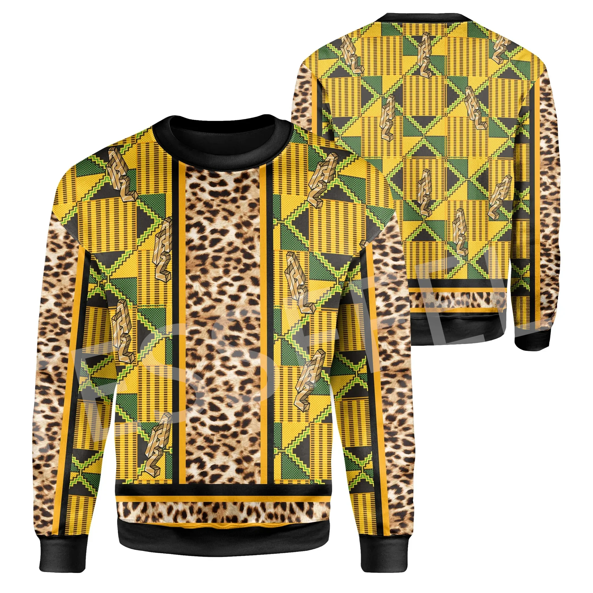 NewFashion Africa Country Kente Ghana Tattoo Retro Culture Tracksuit 3DPrint Men/Women Unisex Casual Pullover Jacket Hoodies 7X