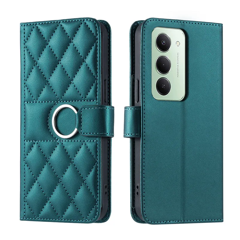 Elegant Leather Flip Wallet Crossbody Phone Case