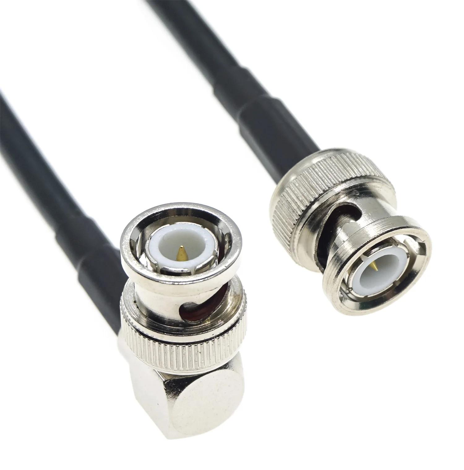 Eightwood Cavo Audio BNC Maschio A 3,5 Mm Maschio – 2 M, Impedenza 75 Ohm, Per Antenne E Dispositivi Audio Portatili