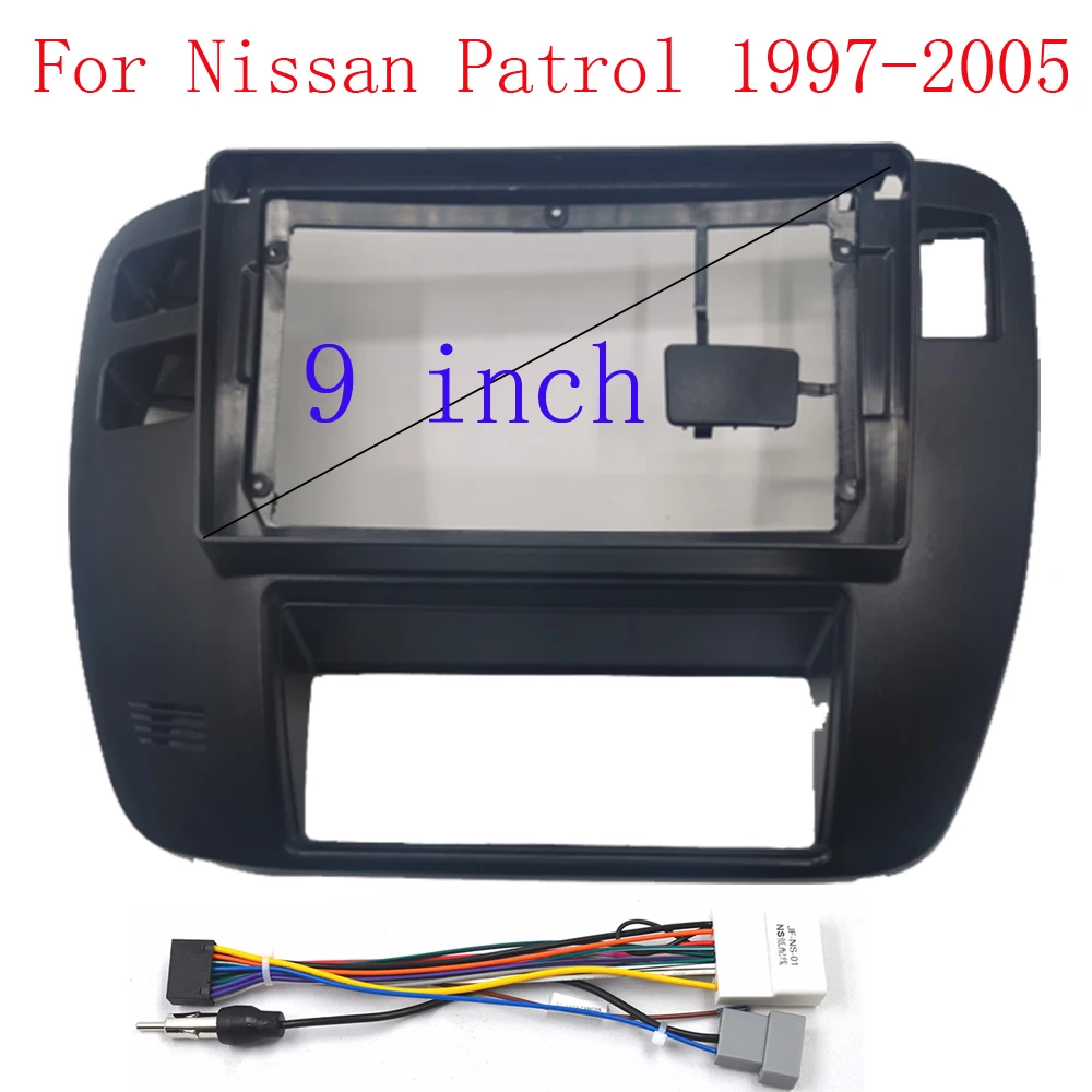 WQLSK ڵ  þ , ֻ Ʈ V5 Y61 2002-2004 , ȵ̵    г ŰƮ, 2 DIN, 9 ġ