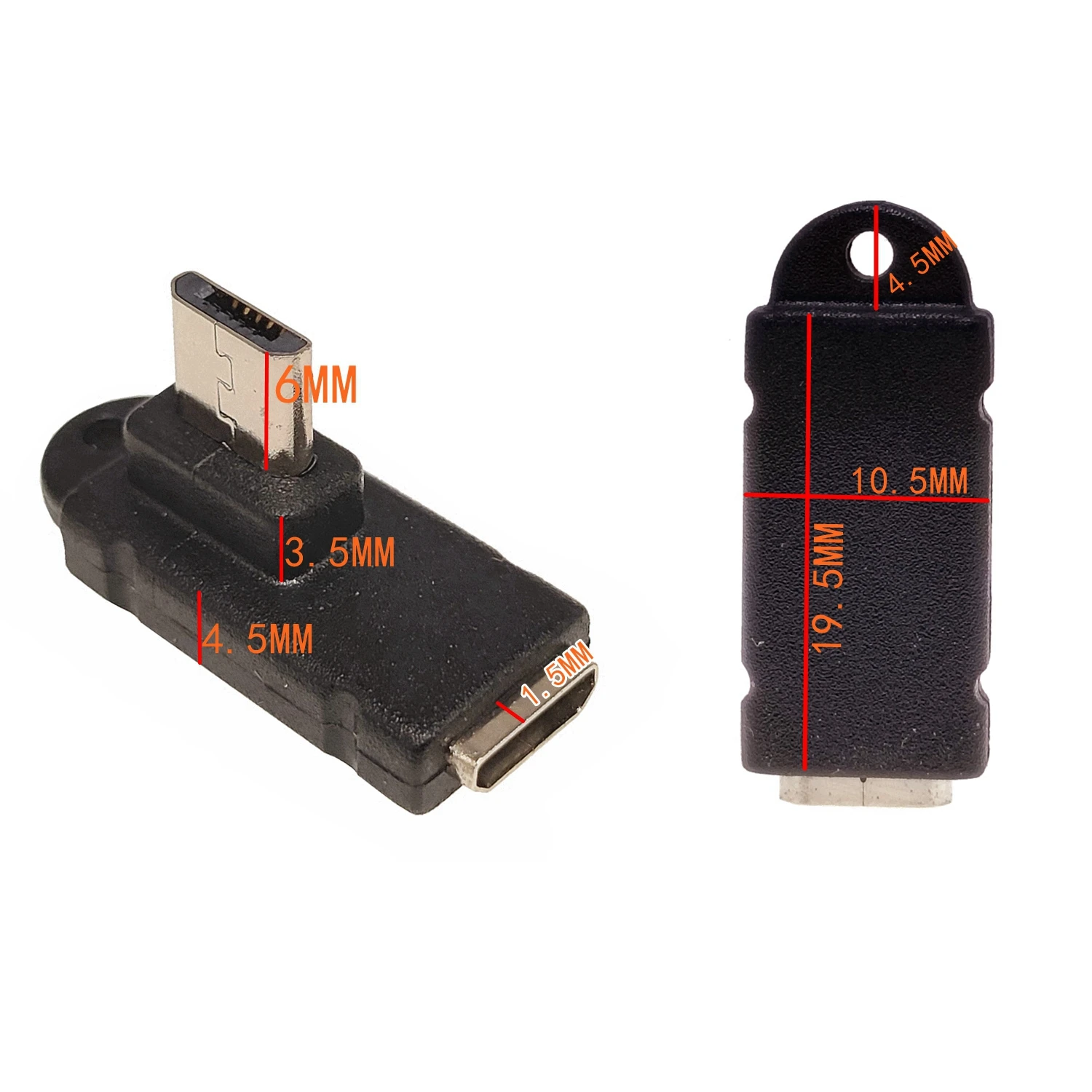 usb, fêmea ao conector masculino da conversão,