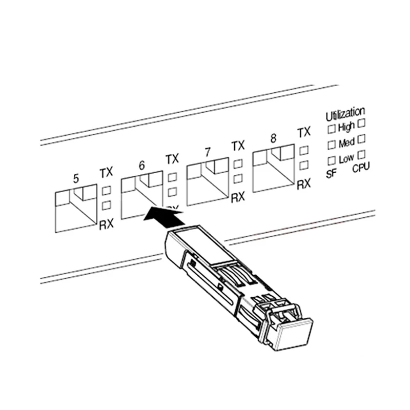 Finisar FTLX1471D3BCL LR 10GBASE-LR SFP+ 10G 1310NM 10KM SM Optica Fiber Transceiver