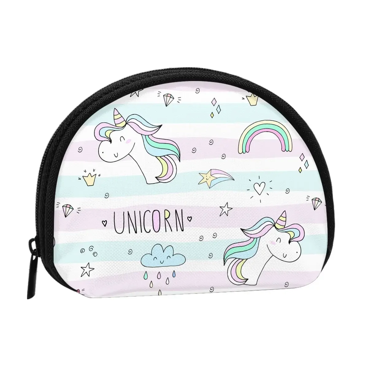 

UnicornsTravel Mini Credit Card ID Bag Coin Purse