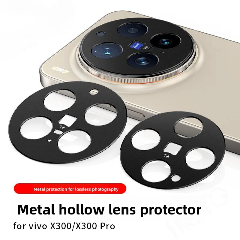 Premium Metal Lens Protectors - Luxury Hollow-Out Design, Scratch-Resistant