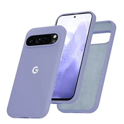 Ultra - Thin Matte Soft Silicone Case - Skin Feel Pure Color Finish - Google Pixel 5a 5G (Purple)