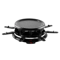 Barbecue Machine Double Layer Korean Cuisine Barbecue Grill 220V/900W Electric Round Barbecue Machine Grilled Cheese Corn Pan 1