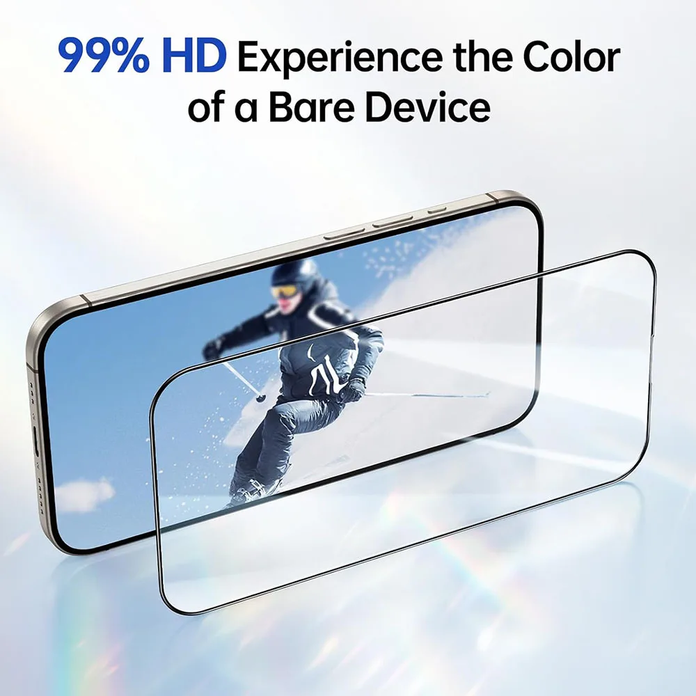 Premium 4-Pack Full Cover Anti-Burst Tempered Glass Screen Protectors