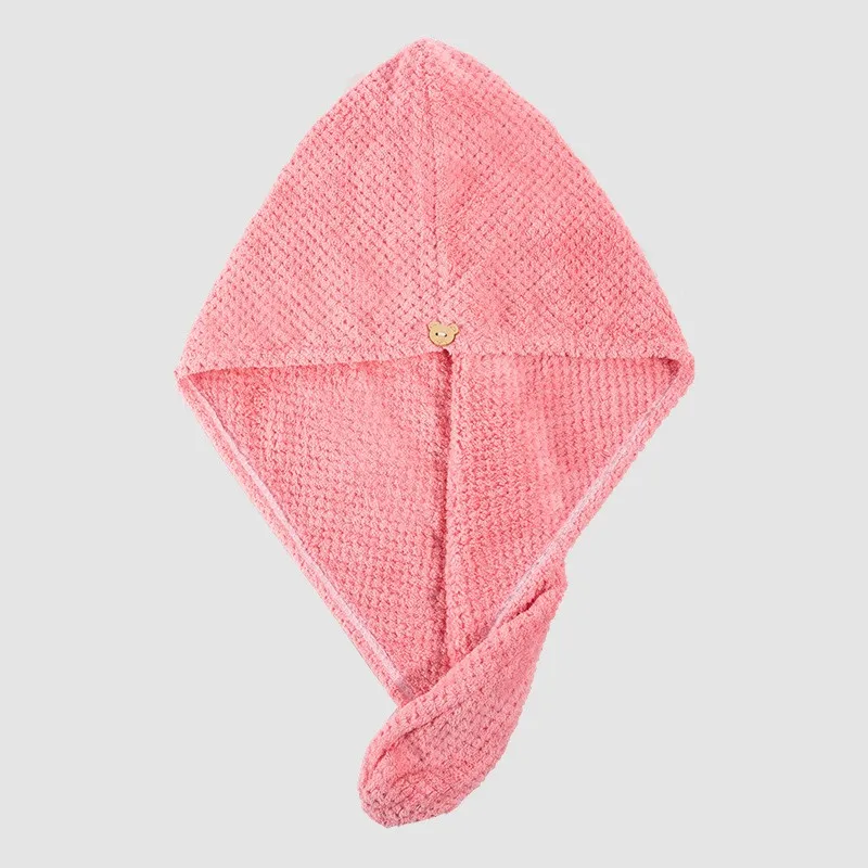 ma'am Magic Microfiber Hair Fast Drying Dryer Towel Bath Wrap Hat Quick Cap Turban Dry 6