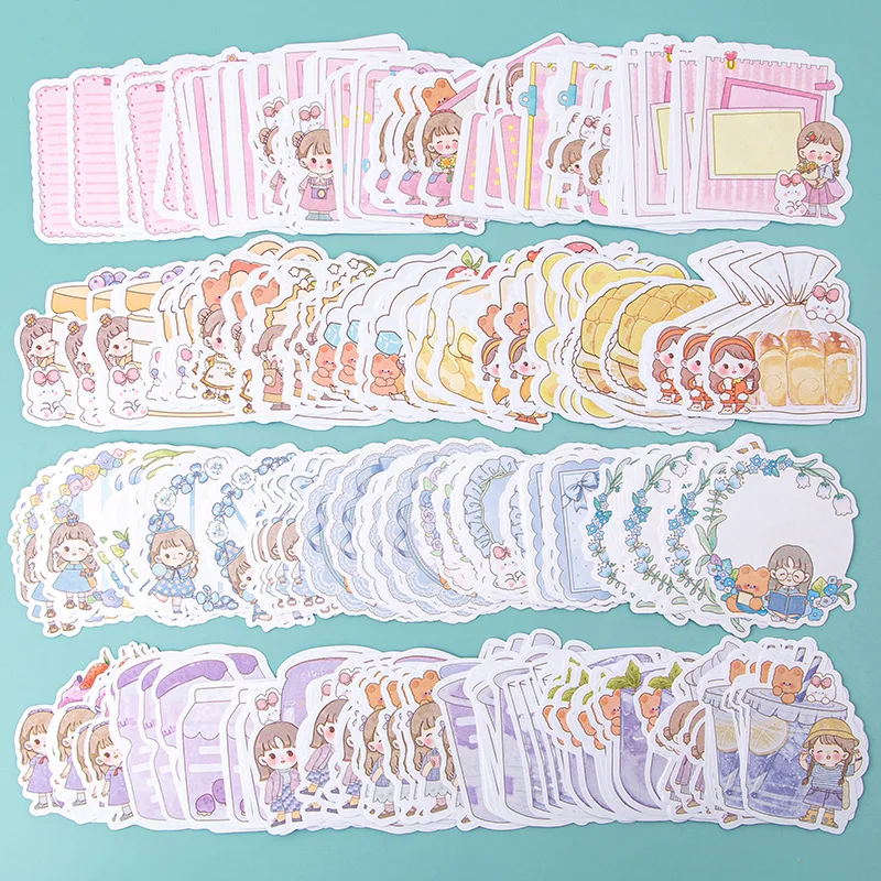 【FUN LIVE】 TUL;X Kawaii Office Accessories Stationary Memo Pad Cute Office Decor Notepads Stationery Sticky Note Kawaii Memo Pad. 