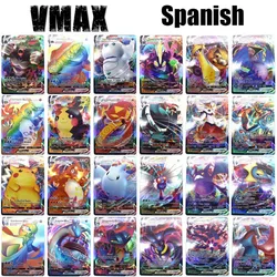 Juego de cartas holográficas Vmax Charizard Pikachu para niños, cartas de Pokemon en versión japonesa en miniatura, ideal para regalo