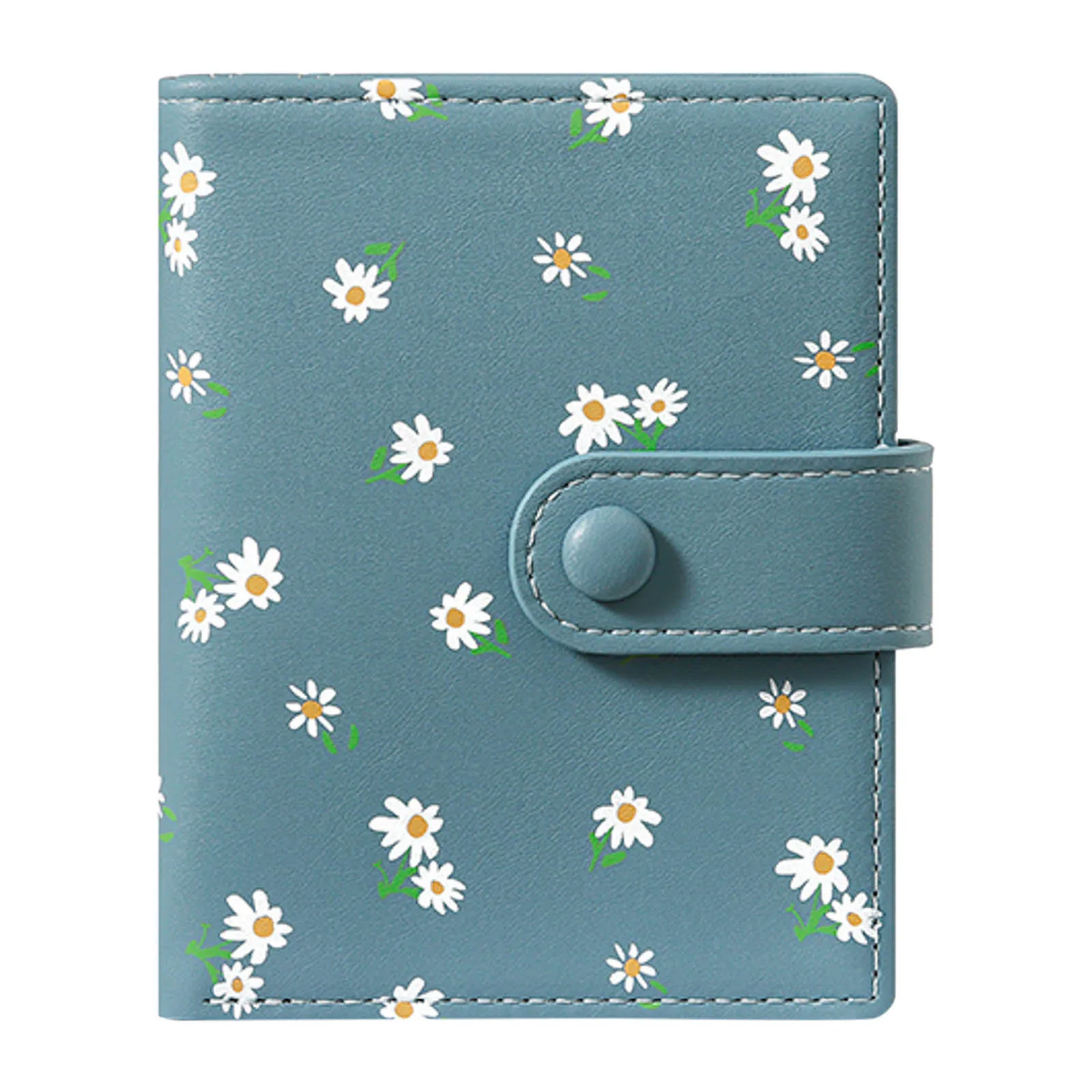 Bags For Women Trendy Women Wallet Fashionable Pattern Flower Fresh Buckle Strap Practical Wallet Small Wallets For Holder