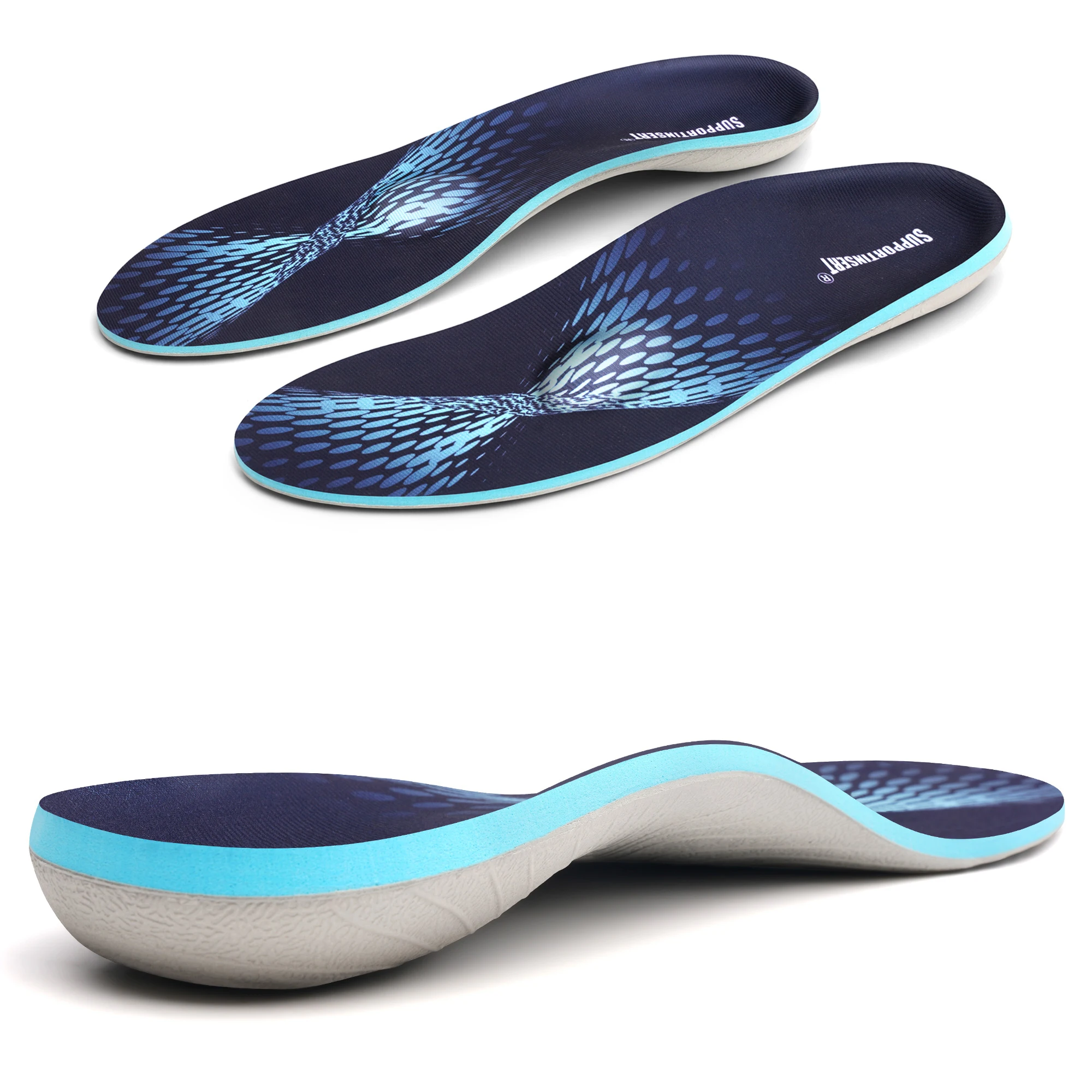 ตัวเลือกสินค้า แผ่นรองเท้า Orthotic รองรับแรงกระแทก เท้าสูง ใส่สบายทุกก้าว