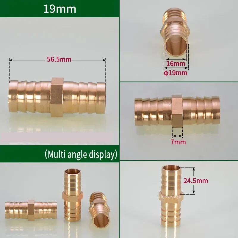 Versatile Brass Pipe and Hose Connector