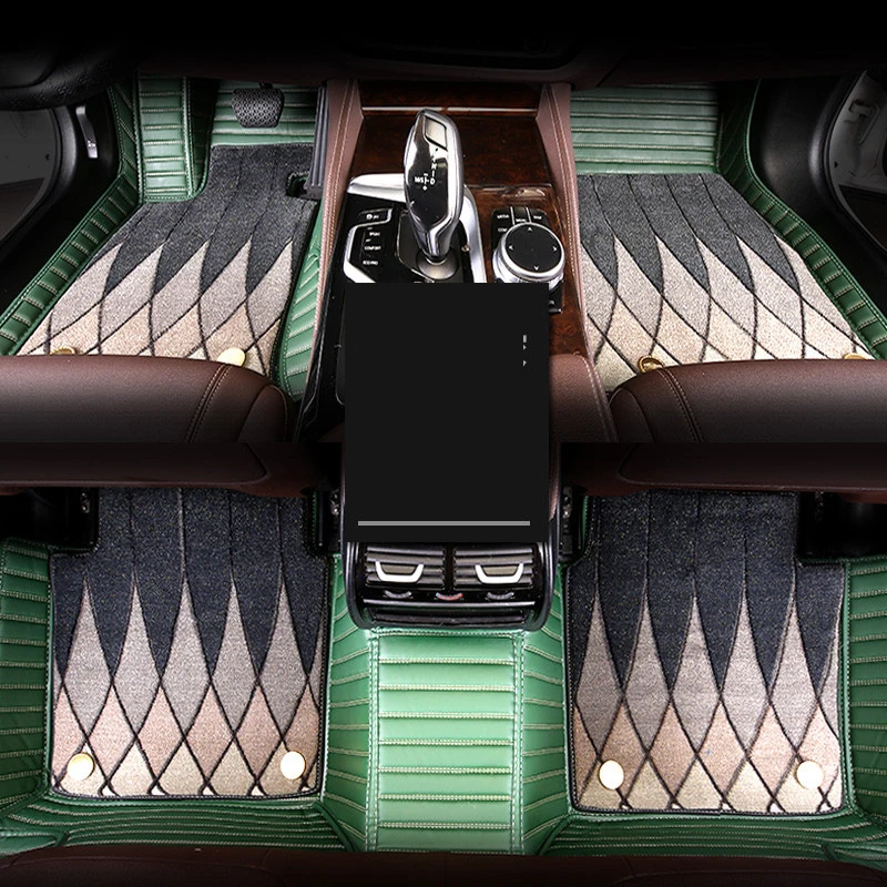 2022 New Original Car Floor Mats Set For Honda City 20082014 Women Grils Accessories Automovil