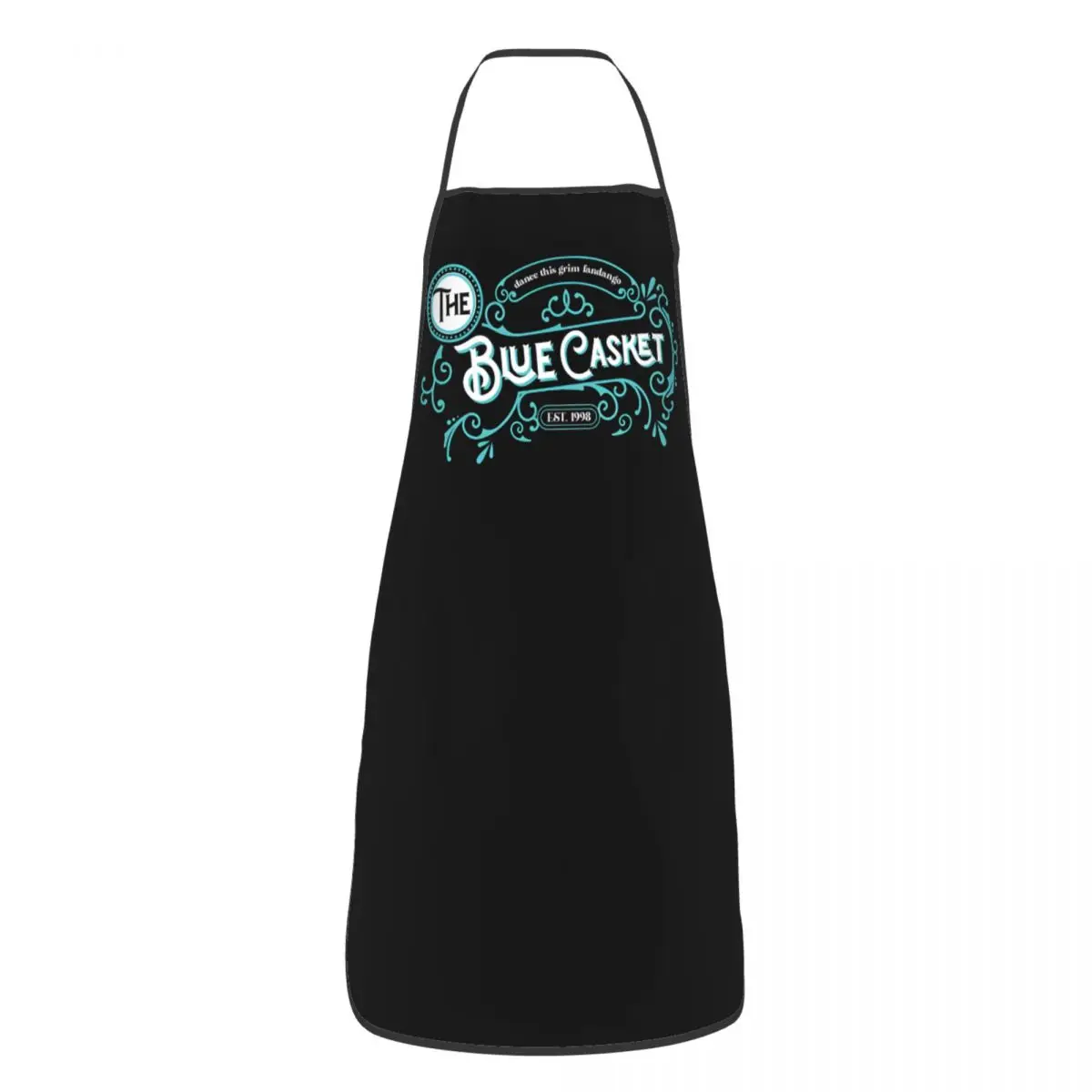 Bavaglino Personalizzato The Blue Cofanetto Grembiuli Per Uomo Donna Unisex Adult Chef Kitchen Cooking Grim Fanango Game Tablier Cuisine Baking