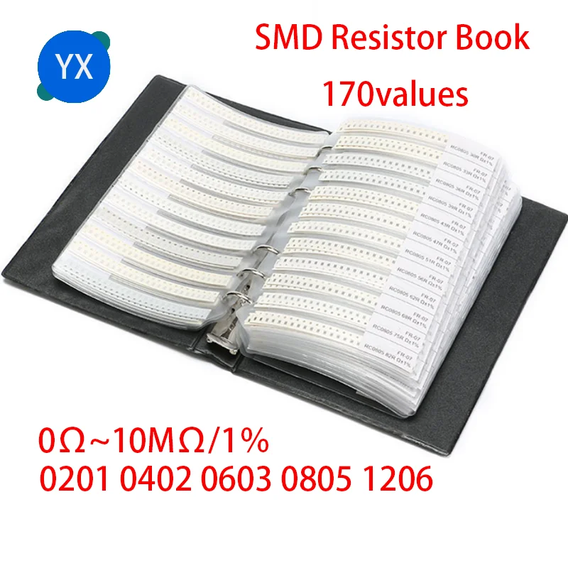ResistorBook02010402060308051206SMDprecisionResistancepackage