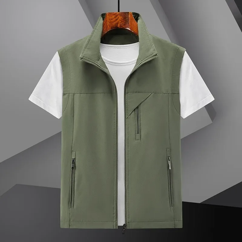 

Жилет мужской для работы, охоты, водонепроницаемая роскошная мужская одежда, лучшая ветровка для мотоциклиста, Кожаные Жилеты, тактический Альпинизм, кемпинга