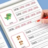 ABC and English Number Workbook Handwriting Exercise Book for Preschool Children Math and Letter Skills Development Calligraphy
