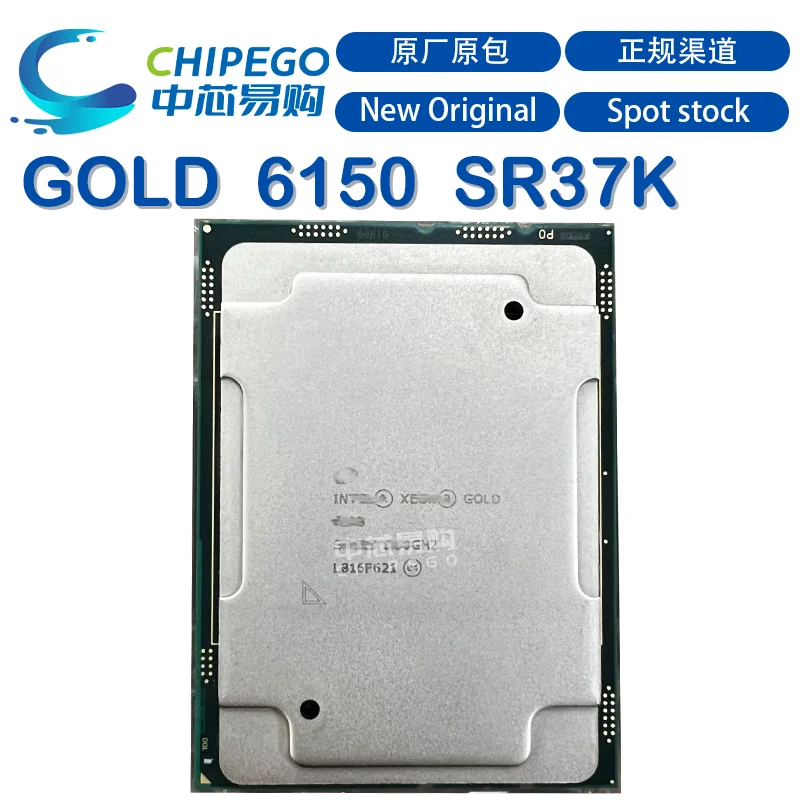 100 BOM Ouro 6150 SR37K Gold6150 Processador 24 75M Cache 2 70GHz 18 100-bom-ouro-6150-sr37k-gold6150-processador-24-75m-cache-2-70ghz-18