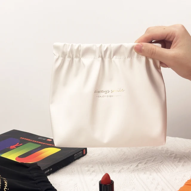 Ins Pu Cosmetics Tárolózsák Hordozható Ladytampon Sancitore Pads Tasak Fejhallgató Huzaltartó Táska Utazási Kiegészítő Szervező