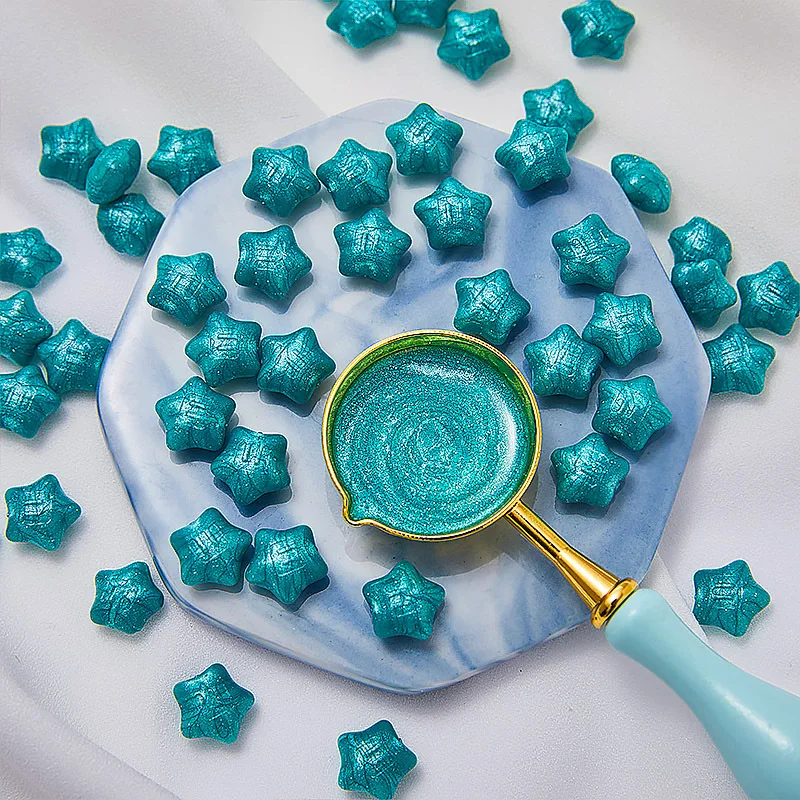 Colorful Pearlescent Enamel Wax Grains for DIY Handmade Crafts