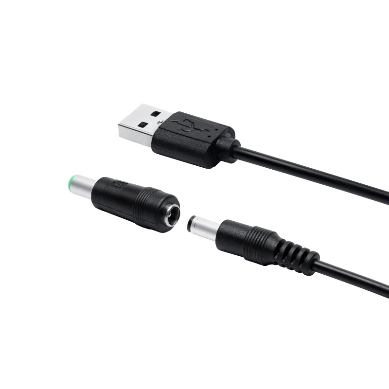 전원 케이블 용 범용 5V 5.5x2.1mm 3.5mm 4.0mm 4.8mm 6.4mm 플러그 충전 코드 어댑터 경로에 적합
