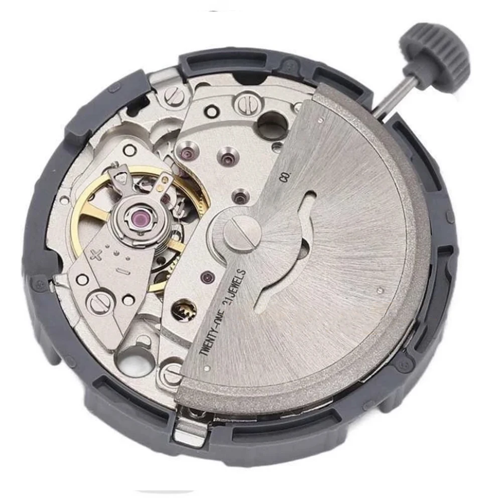 New High Quality Double Calendar White 8285 Watch Movement for Miyota 8285 Mechanical Movement Men Watch Repair Parts