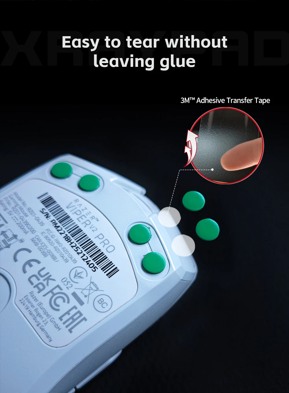 Enhanced Mouse Skates with Noise Reduction Technology