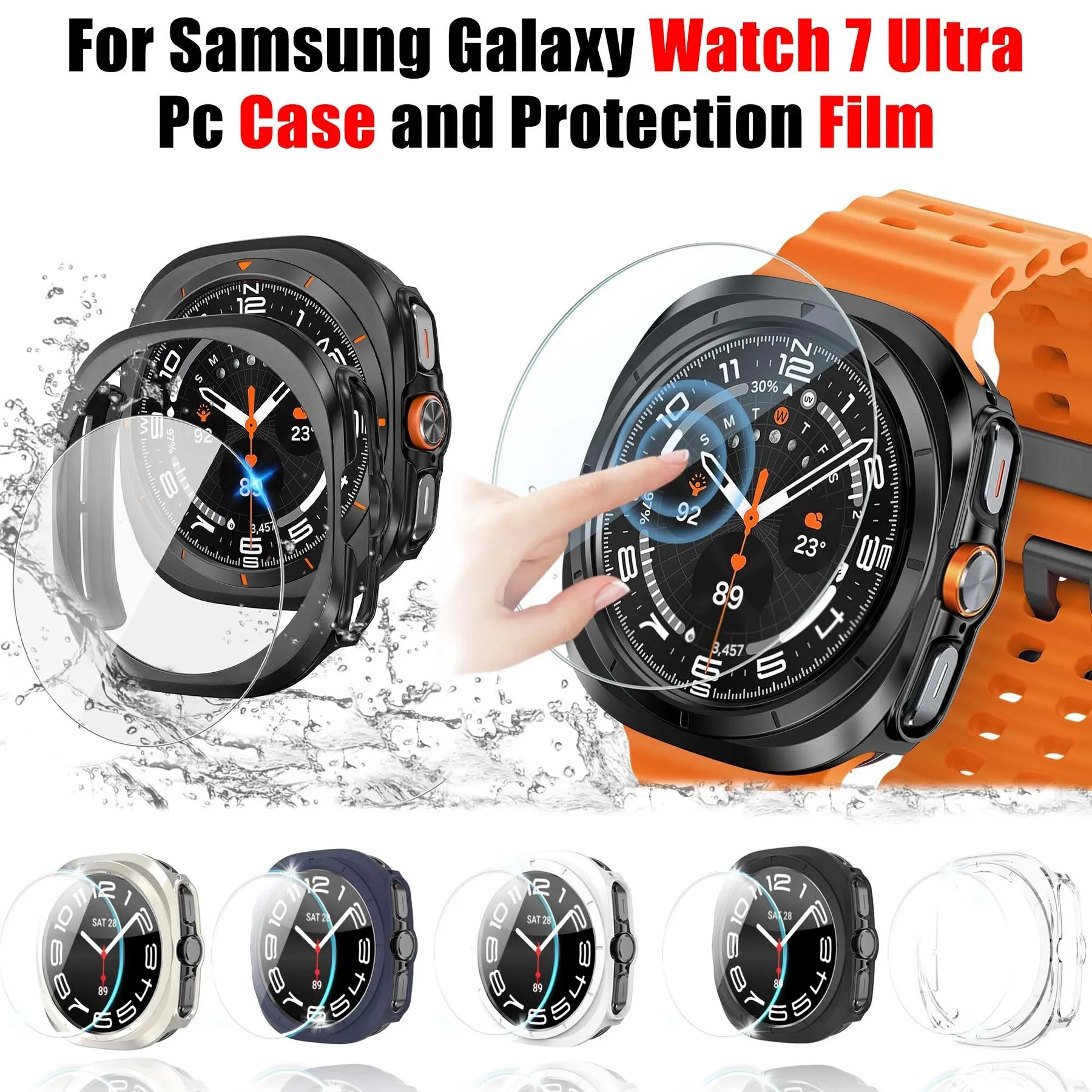 Premium Matte Protective Case with Film