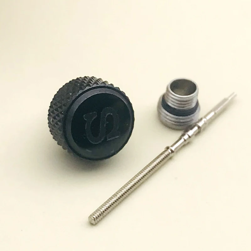 ねじ込み式時計リューズ SKX007 SRPD 交換用リューズ刻印「S