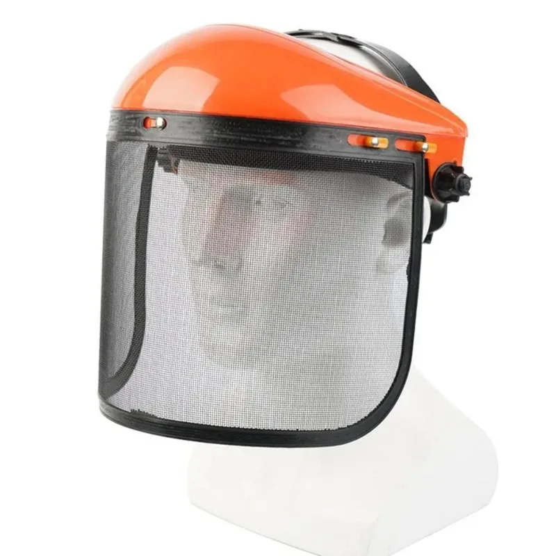 Splash Prevention Electric Cutting Gardening Protection Mesh Face Shield Protective Mask Chainsaw Helmet Safety Helmet face shield mask safety helmet garden trimmer helmet
