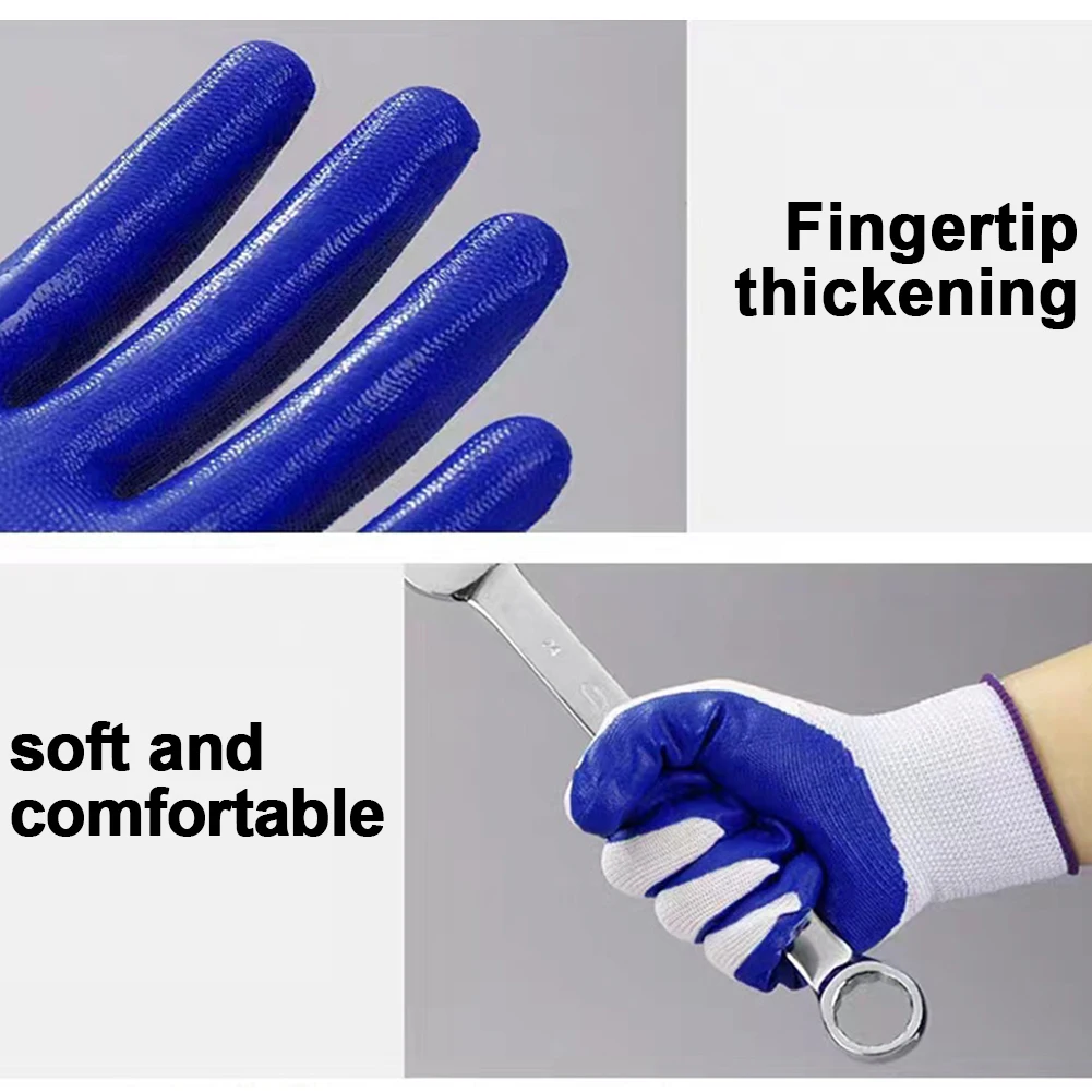 Weeding Working Gloves Wear Resistant Yard Working Gloves Multipurpose Breathable for DIY Garden Construction 5
